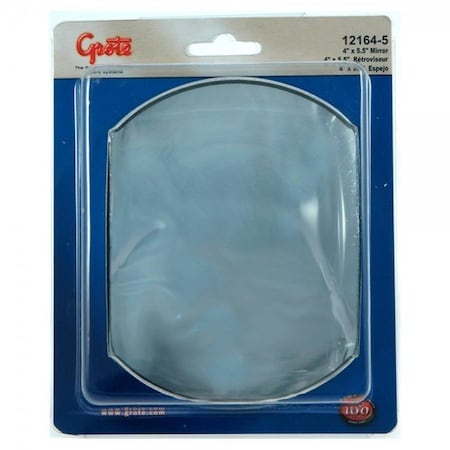 Grote Mirror- 4X5-1/2- Stickon Convex- Retailp, 12164-5 12164-5